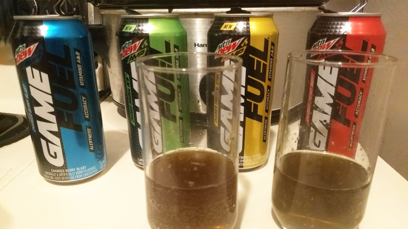 Illustration for article titled Every Flavor Of Game Fuel Reviewed And Then Mixed Together